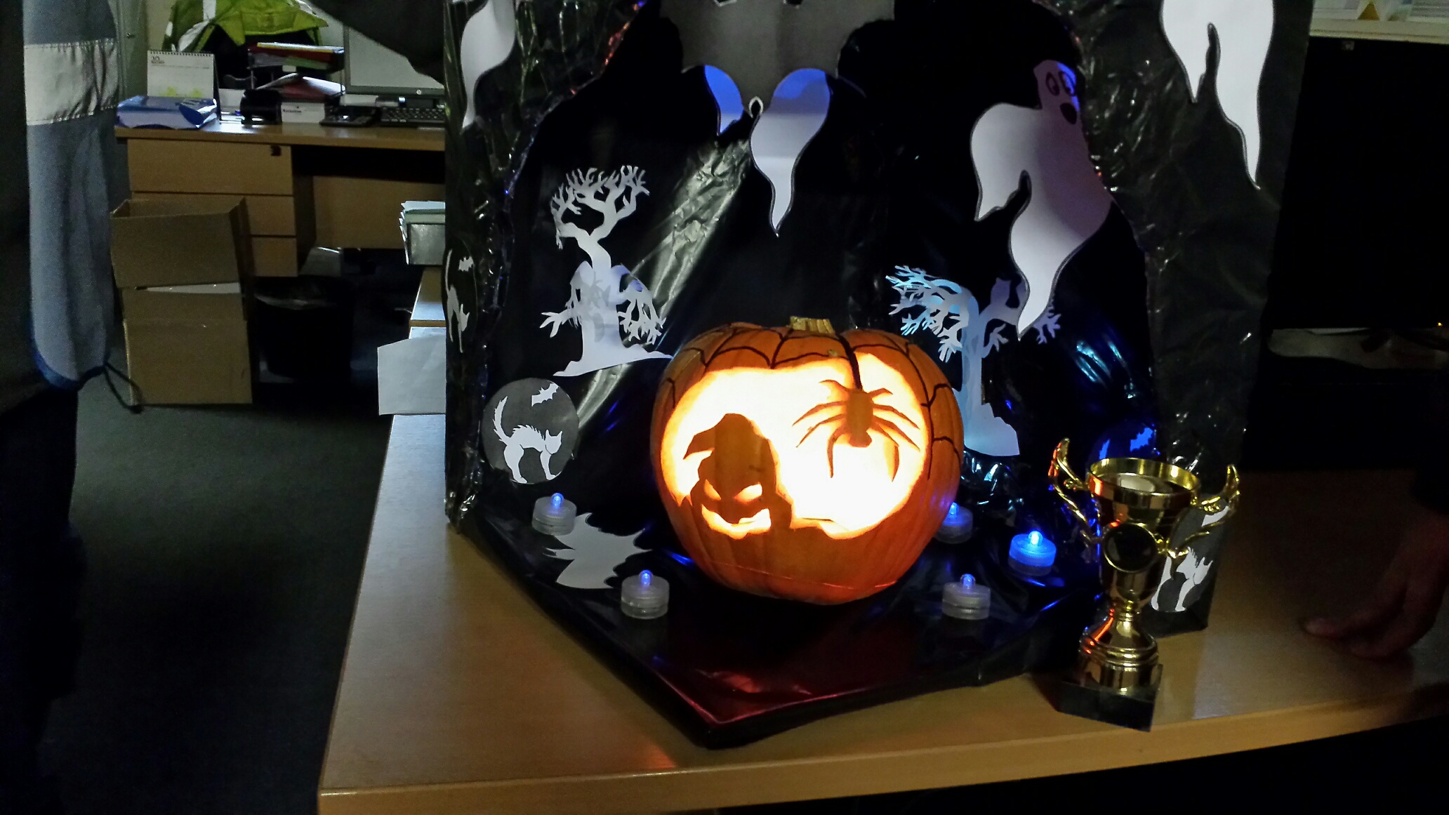 The Inaugural MacLellan Rubber Pumpkin Carving Competition